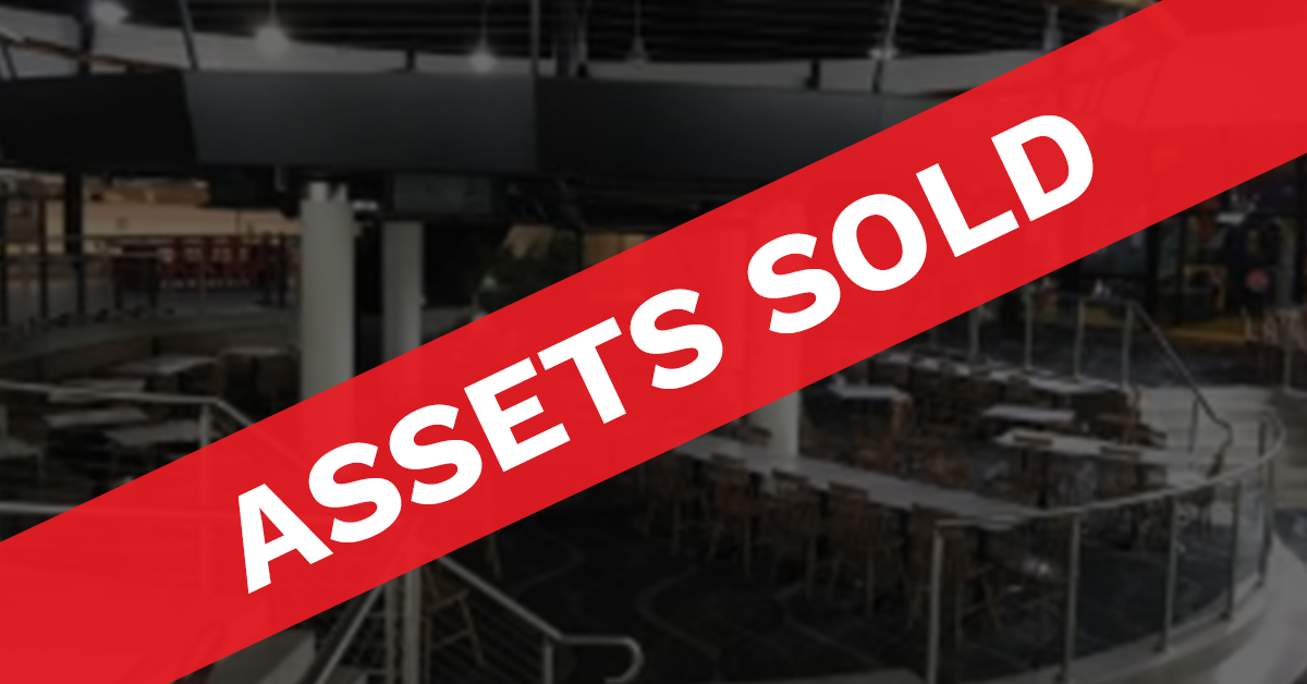 Melbourne Online Unreserved Restaurant Liquidation Auction